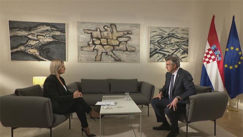 Predsjednik Vlade za HTV: Ja kao Zagrepčanin obećavam Zagrepčanima da ćemo obnoviti Zagreb